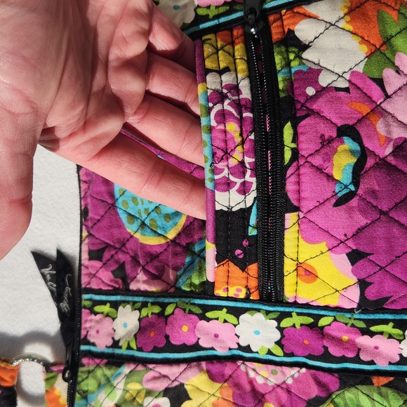 Vera Bradley Hipster Crossbody Bag in Va Va Bloom - Picture 9 of 11